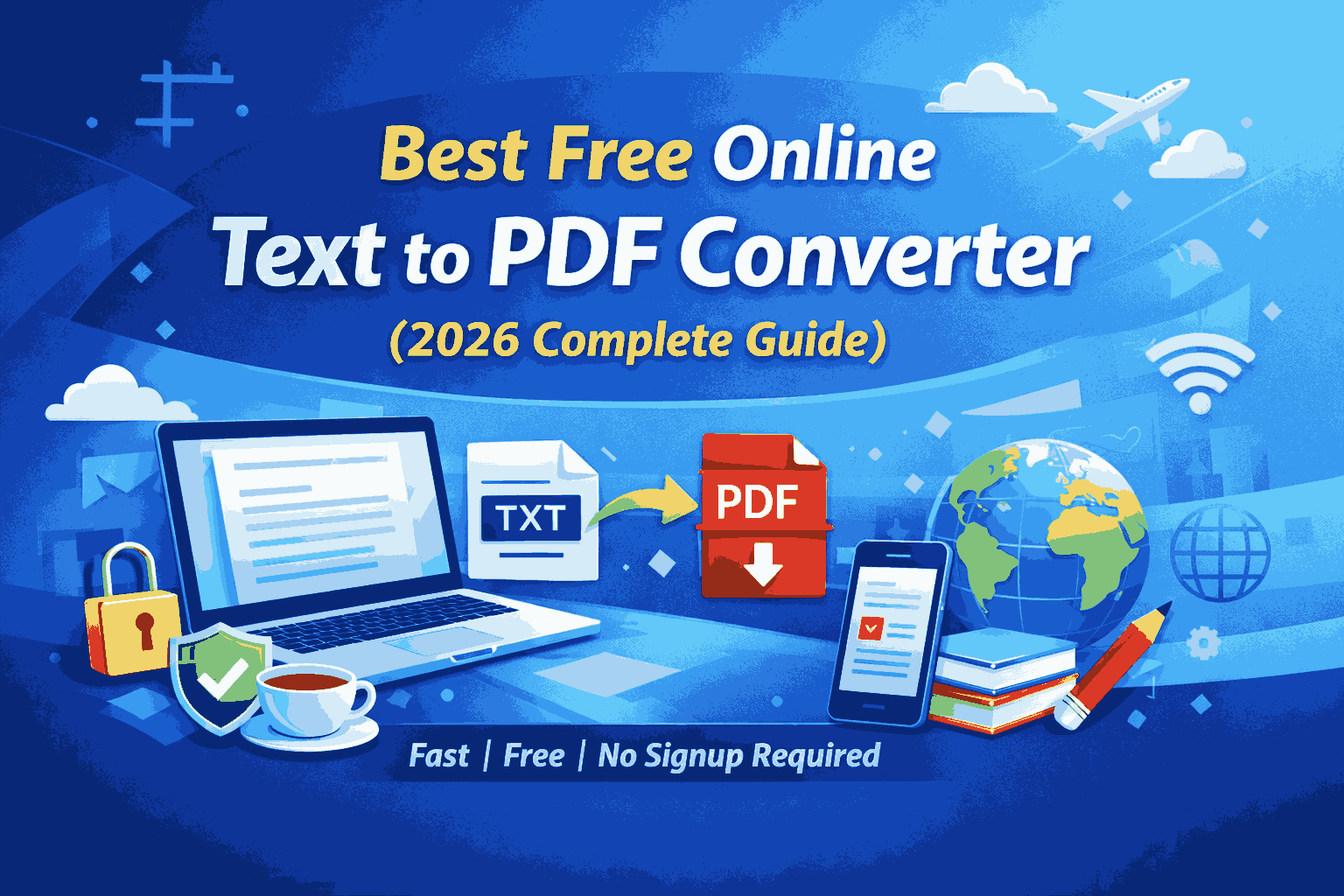 Best Free Online Text to PDF Converter 2026